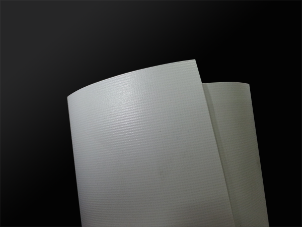 13oz scrim vinyl banner material sample.