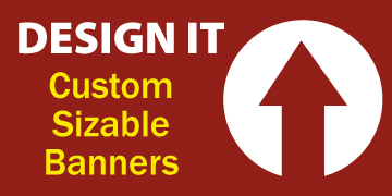 Design Your Own Banner option image.