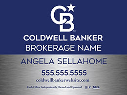Coldwell Banker sign example.