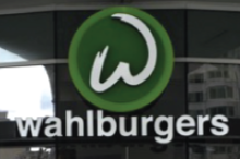 Exterior restaurant signage.
