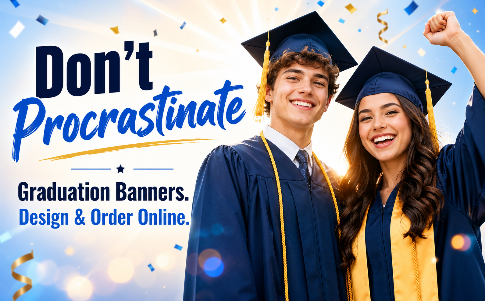Graduation Banners option image.